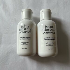 John Masters Organics travel size lavender & avocado conditioner - pack of 2